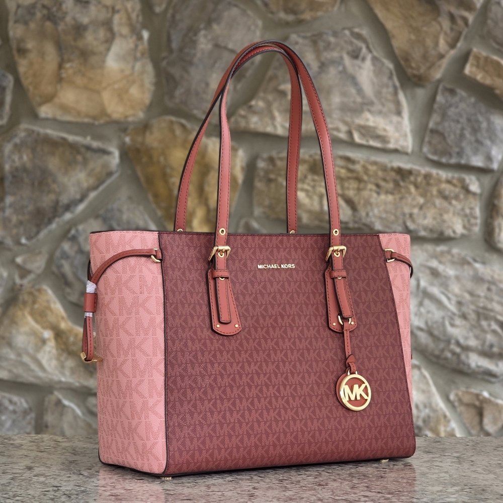 Michael Kors Voyager Logo Medium Tote Bag
